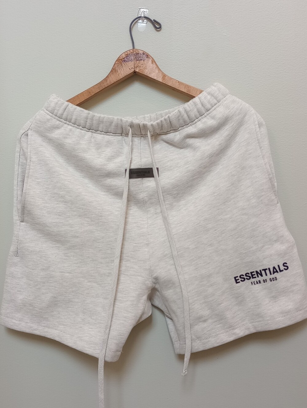 Essentials Mens Shorts - Oatmeal